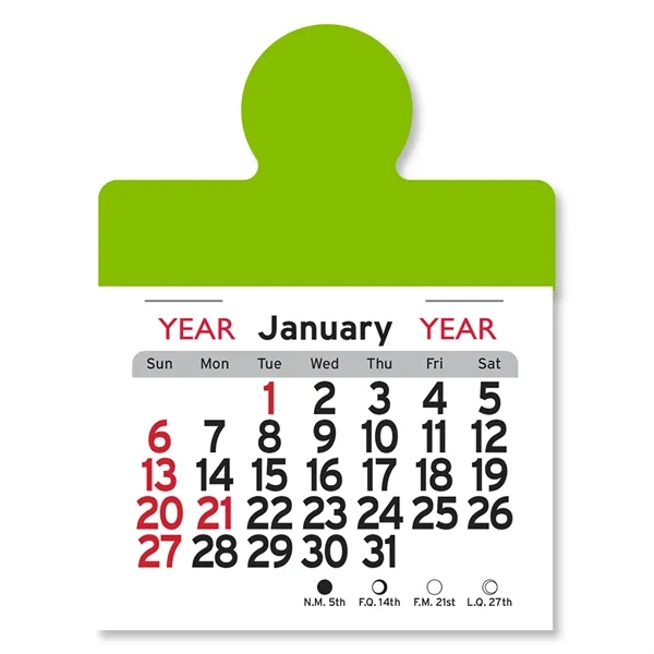 Circle Shaped Peel-N-Stick® Calendar - Image 2