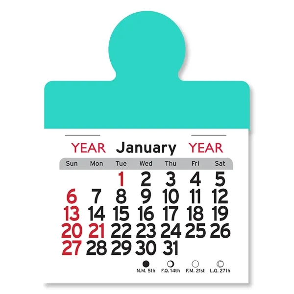 Circle Shaped Peel-N-Stick® Calendar - Image 3