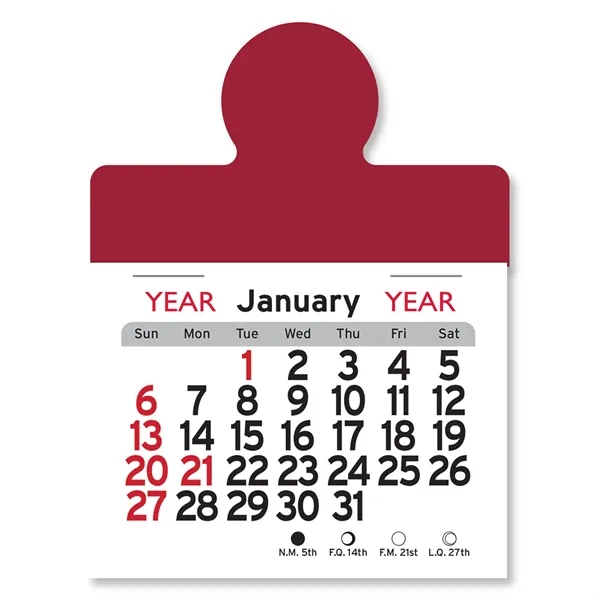 Circle Shaped Peel-N-Stick® Calendar - Image 9