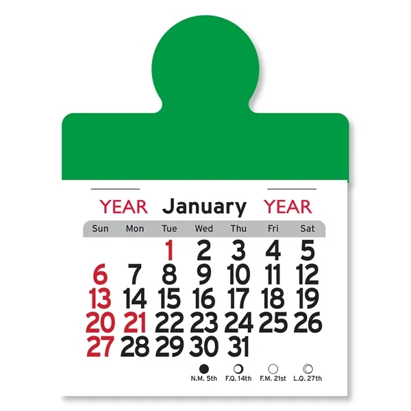 Circle Shaped Peel-N-Stick® Calendar - Image 10