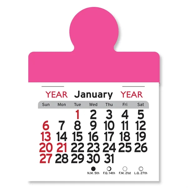 Circle Shaped Peel-N-Stick® Calendar - Image 13