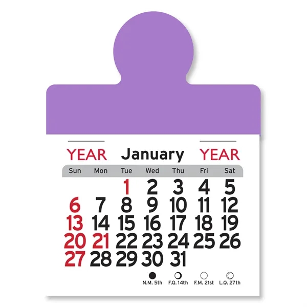 Circle Shaped Peel-N-Stick® Calendar - Image 14