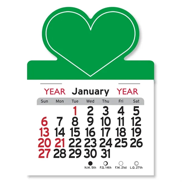 Heart Shaped Peel-N-Stick® Calendar - Image 10
