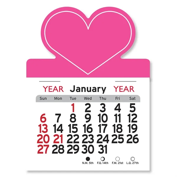 Heart Shaped Peel-N-Stick® Calendar - Image 13