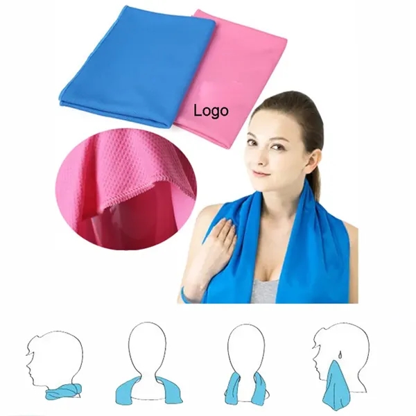 Polyester Cooling Scarf - Image 1