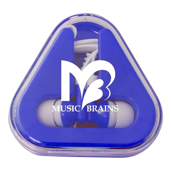 Earbuds with Triangle Case - Image 2