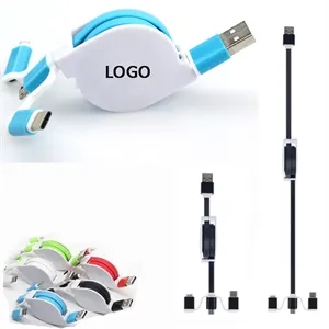 Retractable Multi Phone Charging Cable