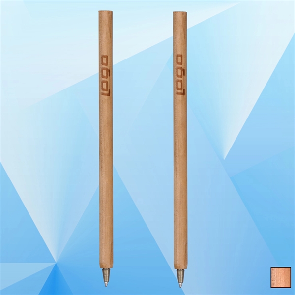 Eco-friendly Wooden Ballpoint Pen - Image 1