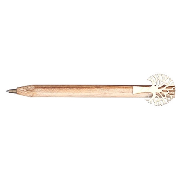 Ballpoint Pen w/ Tree Design - Image 2