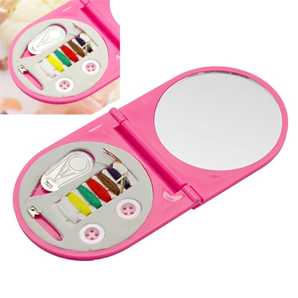 Mirror with Sewing Kit - Image 1
