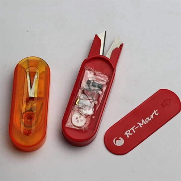Traveling Sewing Kit With Built Scissors - Image 2