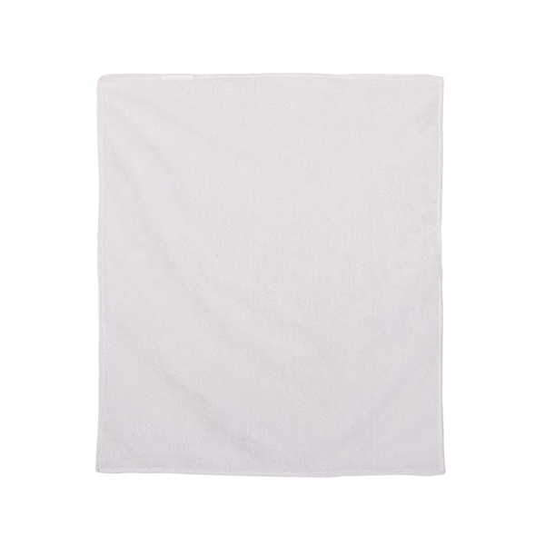 Full Color Microfiber Velour Sport Towel - 15" x 18" - Image 2