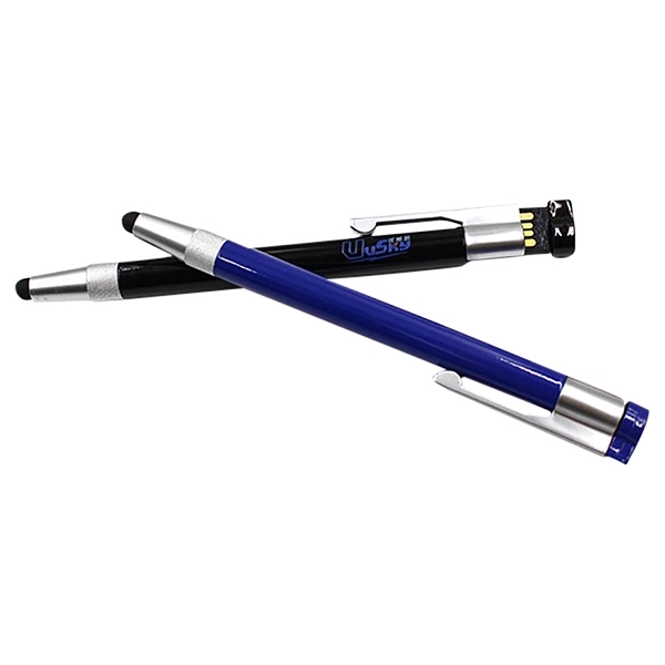 Multi-Function USB Pen With Stylus - Image 1