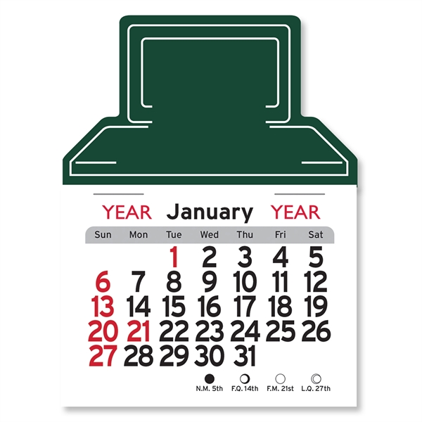 Computer Shaped Peel-N-Stick® Calendar - Image 12