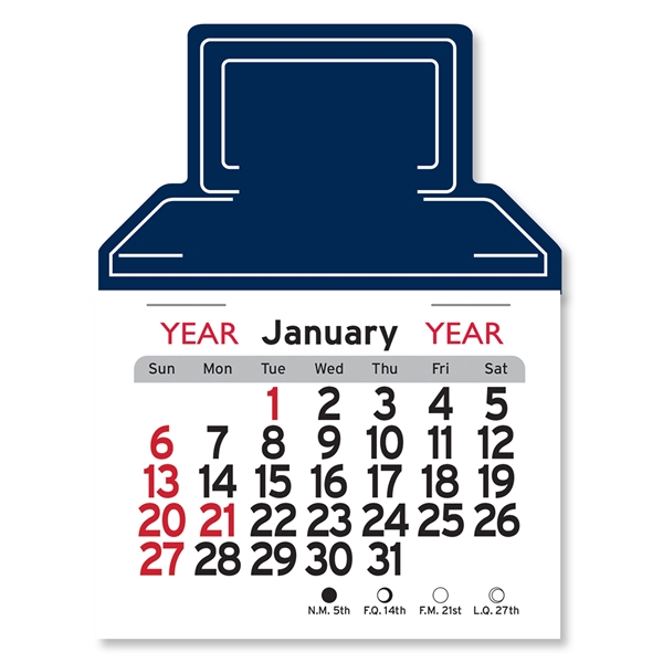 Computer Shaped Peel-N-Stick® Calendar - Image 16