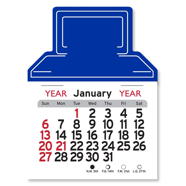 Computer Shaped Peel-N-Stick® Calendar - Image 21