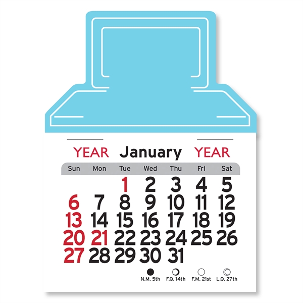 Computer Shaped Peel-N-Stick® Calendar - Image 22