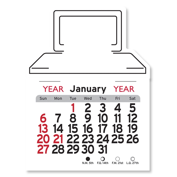 Computer Shaped Peel-N-Stick® Calendar - Image 24