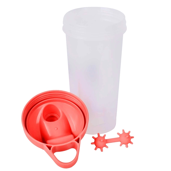 BOOST 20 OZ BPA FREE PROTEIN SHAKER BOTTLE - Image 2