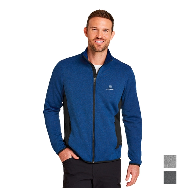 Eddie Bauer® Full-Zip Heather Stretch Fleece Jacket - Image 1