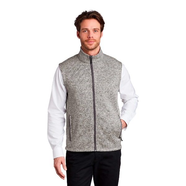 Port Authority ® Sweater Fleece Vest - Image 4