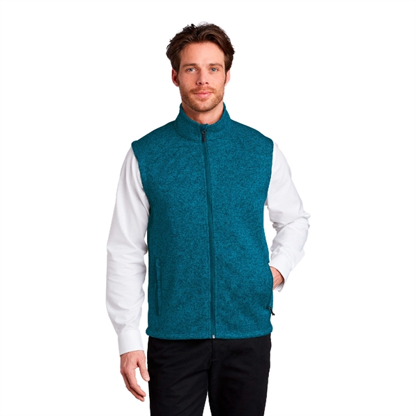 Port Authority ® Sweater Fleece Vest - Image 6