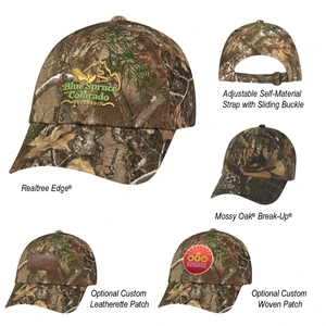 Realtree™ & Mossy Oak® Hideaway Camouflage Cap
