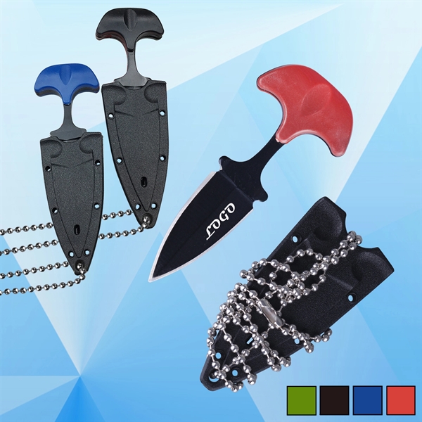 Outdoor Multi-tool Knife w/ Necklace - Image 1