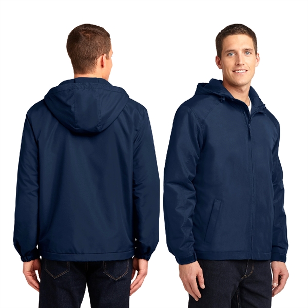 Port Authority® Hooded Charger Jacket - Image 2