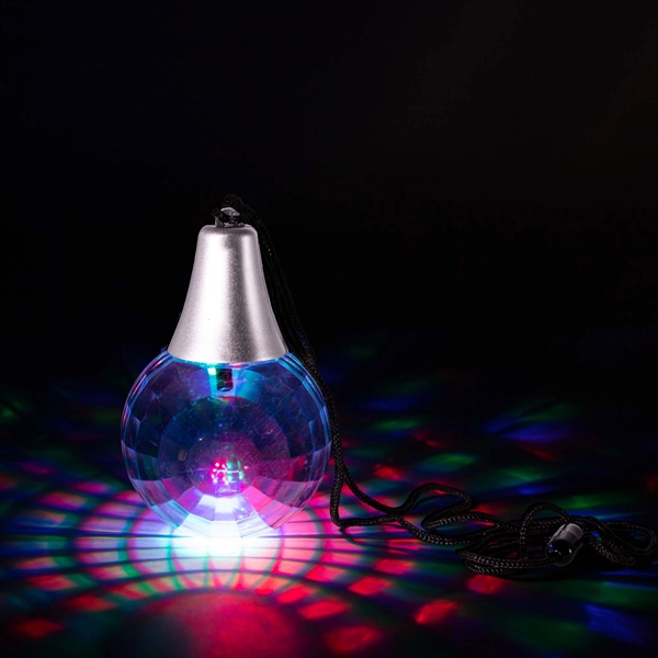 LED Disco Ball Necklace - Image 2