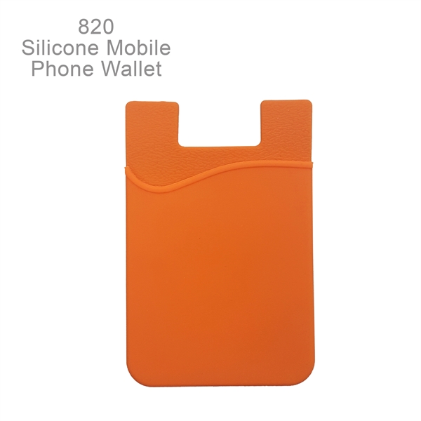 Silicone Mobile Cell Phone Wallet, Phone Accessory - Image 7