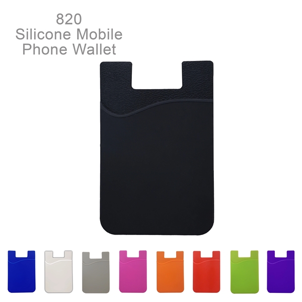 Silicone Mobile Cell Phone Wallet, Phone Accessory - Image 12