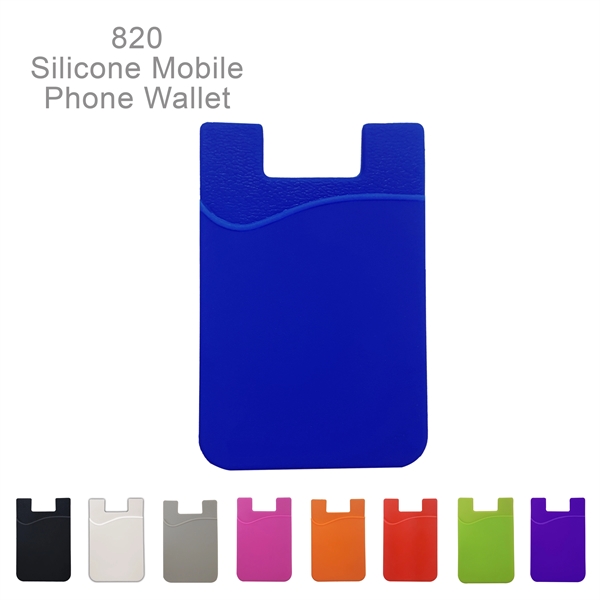 Silicone Mobile Cell Phone Wallet, Phone Accessory - Image 13
