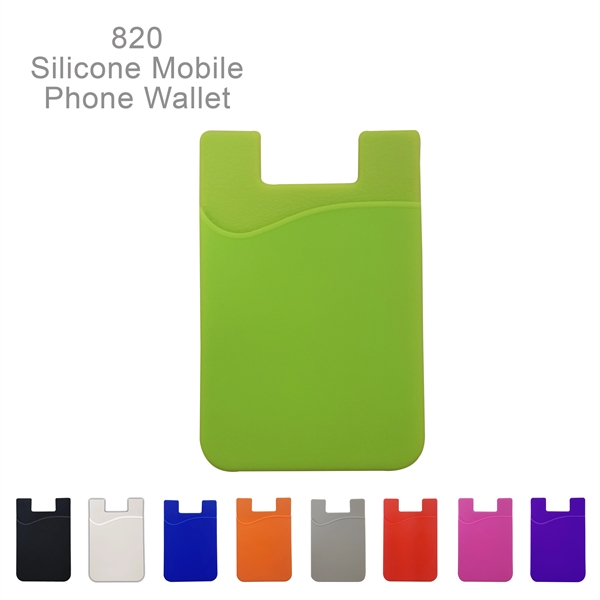 Silicone Mobile Cell Phone Wallet, Phone Accessory - Image 14