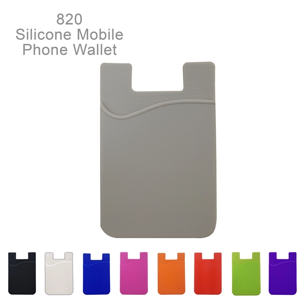 Silicone Mobile Cell Phone Wallet, Phone Accessory - Image 15