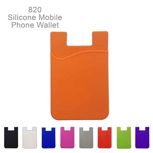 Silicone Mobile Cell Phone Wallet, Phone Accessory - Image 16