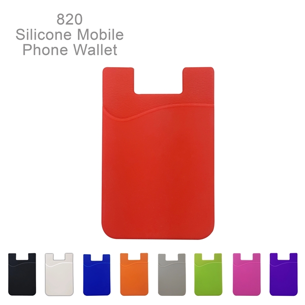 Silicone Mobile Cell Phone Wallet, Phone Accessory - Image 18