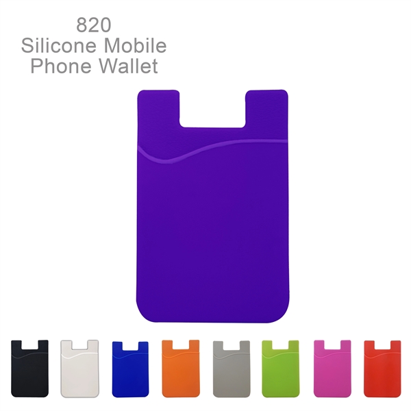 Silicone Mobile Cell Phone Wallet, Phone Accessory - Image 19