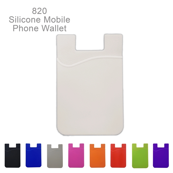 Silicone Mobile Cell Phone Wallet, Phone Accessory - Image 20