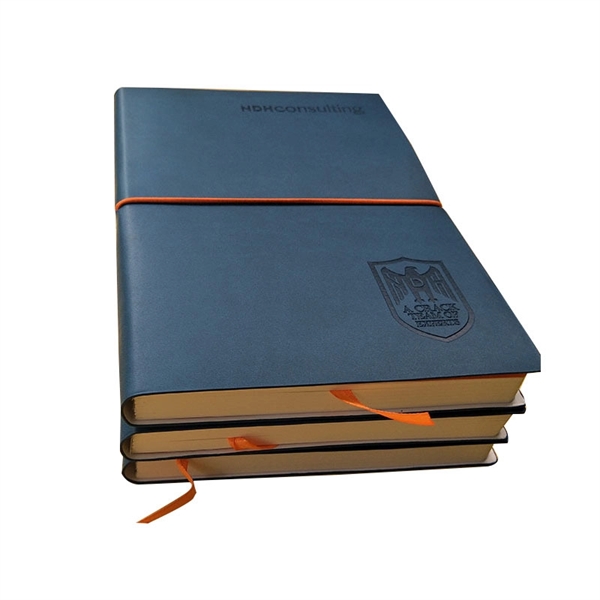 Refillable Leatherette Journal Notebook - Image 1