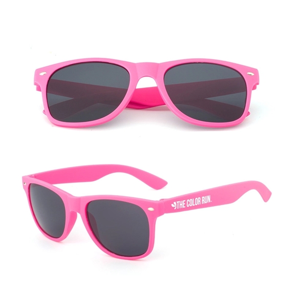 UV400 Promotional Plastic Sunglasses - Image 1