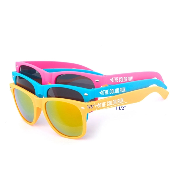 UV400 Promotional Plastic Sunglasses - Image 2