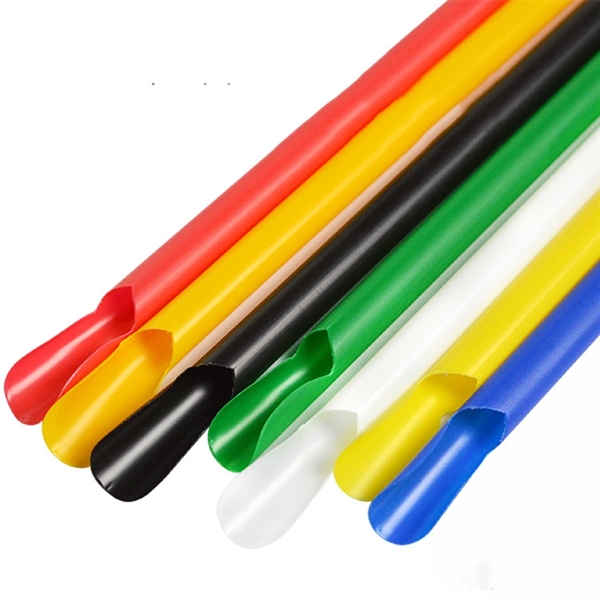 100Pcs Jumbo Spoon Straws - Image 3