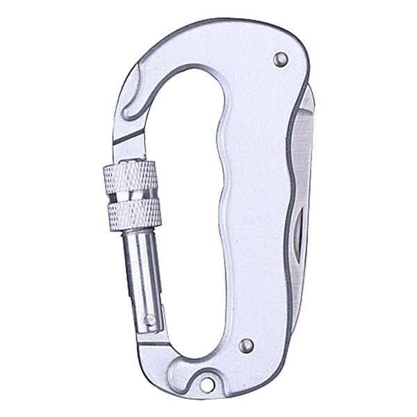 Carabiner w/ Knife and Light - Image 2