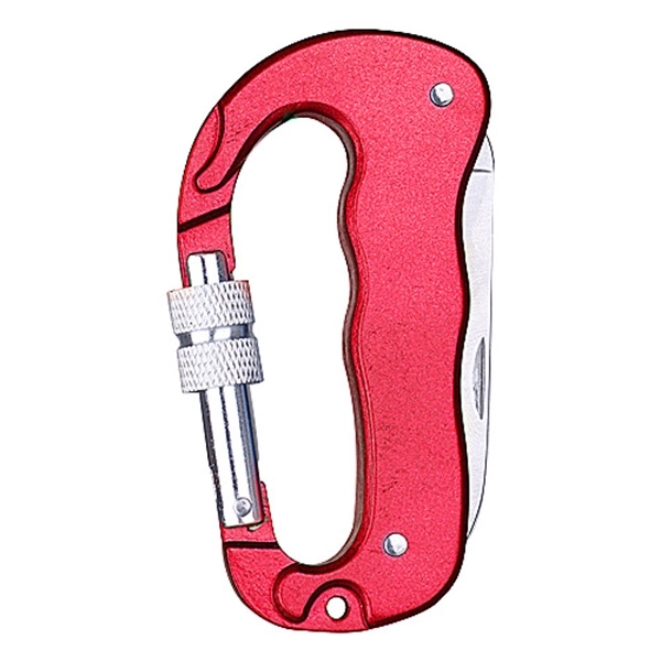 Carabiner w/ Knife and Light - Image 3
