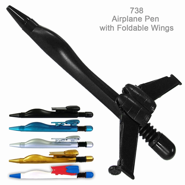 Promotional Airplane Jet Air Force Ballpoint Pen - Novelty Pens - Image 8