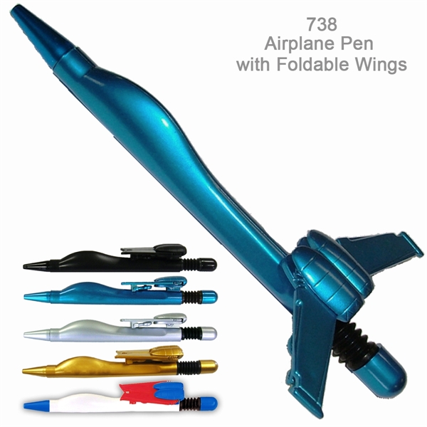 Promotional Airplane Jet Air Force Ballpoint Pen - Novelty Pens - Image 9