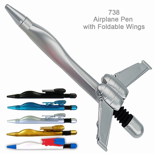 Promotional Airplane Jet Air Force Ballpoint Pen - Novelty Pens - Image 11