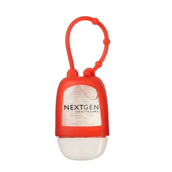 1oz. Hand Sanitizer Gel with Sleeve and Lanyard - Image 3