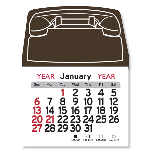 Telephone Peel-N-Stick® Calendar - Image 6